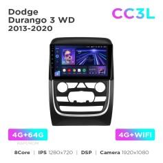 Radio samochodowe Teyes CC3L 4+64 Gb Dodge Durango 3 WD 2013-2020 9"