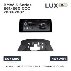Radio samochodowe Teyes LUX ONE 6+128 Gb BMW 5-Series E61/E60 CCC 2003-2007 12.3"