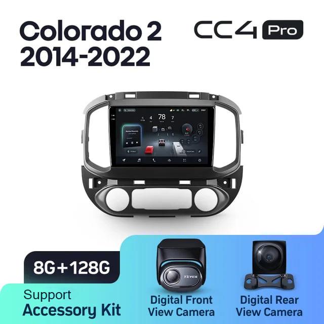 Radio samochodowe Teyes CC4 Pro 2k 8+128 Gb Chevrolet Colorado 2 2014-2022 9"