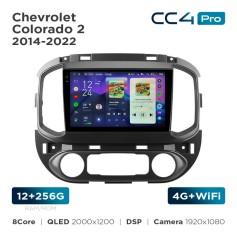 Radio samochodowe Teyes CC4 Pro 2k 12+256 Gb Chevrolet Colorado 2 2014-2022 9"