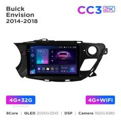 Radio samochodowe Teyes CC3 2k 4+32 Gb Buick Envision 2014-2018 10"