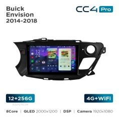 Radio samochodowe Teyes CC4 Pro 2k 12+256 Gb Buick Envision 2014-2018 10"