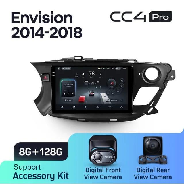 Radio samochodowe Teyes CC4 Pro 2k 8+128 Gb Buick Envision 2014-2018 10"