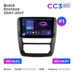 Radio samochodowe Teyes CC3 2k 4+64 Gb Buick Enclave 2014-2018 (F1) 9"