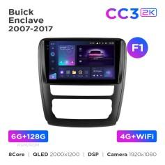 Radio samochodowe Teyes CC3 2k 6+128 Gb Buick Enclave 2014-2018 (F1) 9"