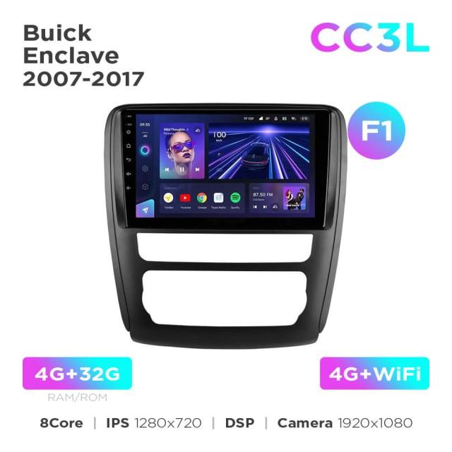 Radio samochodowe Teyes CC3L 4+32 Gb Buick Enclave 2014-2018 (F1) 9"