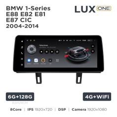 Radio samochodowe Teyes LUX ONE 6+128 Gb BMW 1-Series E88 E82 E81 E87 CIC 2004-2014 12.3"