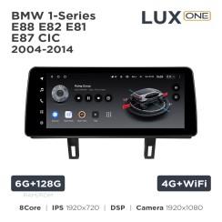 Radio samochodowe Teyes LUX ONE 6+128 Gb BMW 1-Series E88 E82 E81 E87 CIC 2004-2014 12.3"