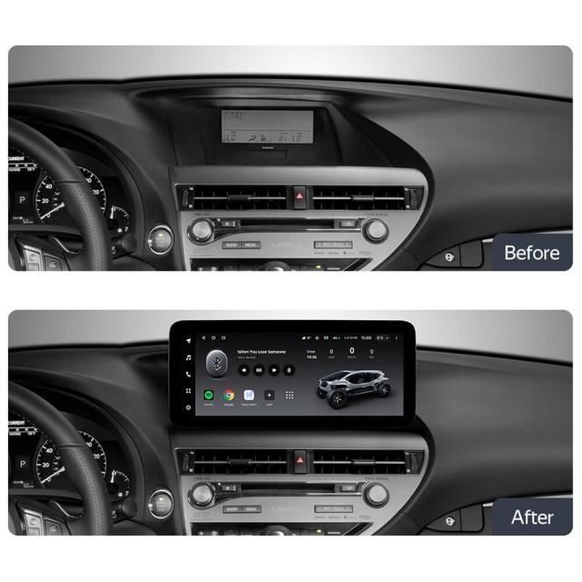 Radio samochodowe Teyes LUX ONE 4+32 Gb Lexus RX270 3 RX450h 3 AL10 2008-2015 / RX450h 4 AL20 2015-2024 (A1) 12.3"