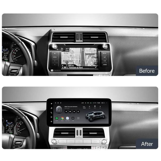 Radio samochodowe Teyes LUX ONE 6+128 Gb Toyota Land Cruiser Prado 150 2018-2020 12.3"