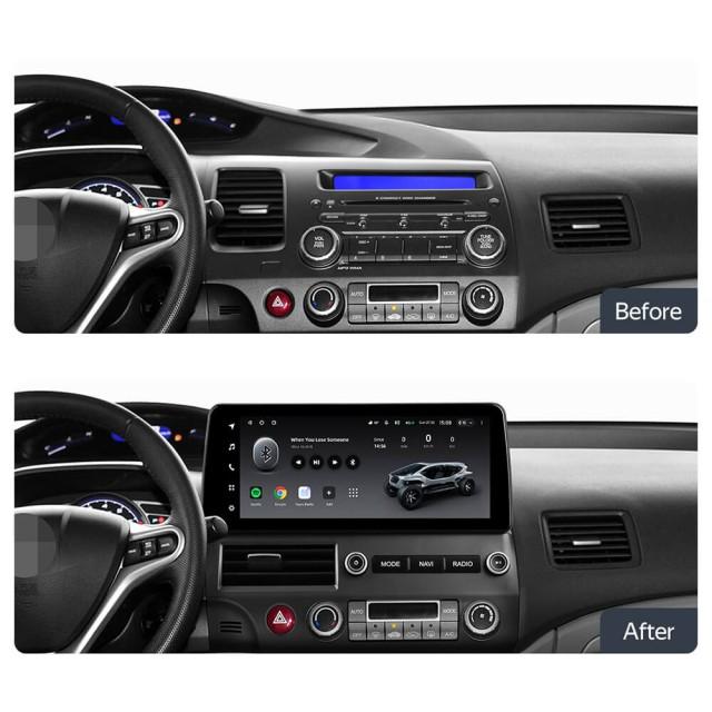 Radio samochodowe Teyes LUX ONE 4+32 Gb Honda Civic 8 FK FN FD 2005-2012 12.3"