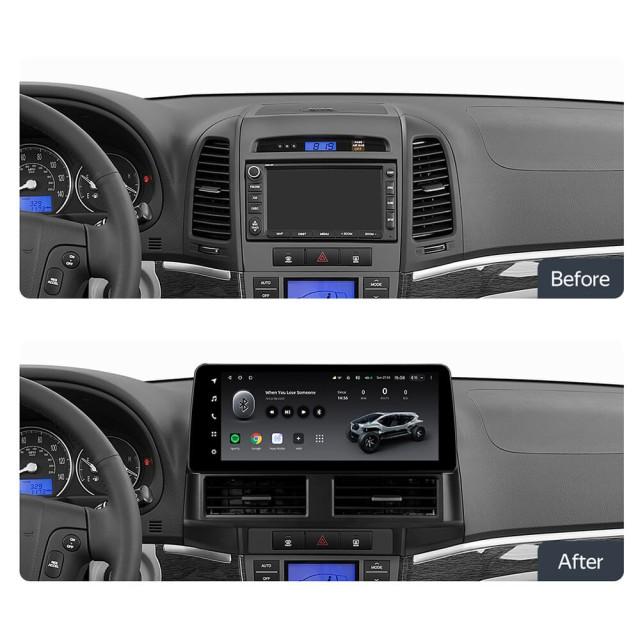 Radio samochodowe Teyes LUX ONE 4+32 Gb Hyundai Santa Fe 2 2006-2012 12.3"