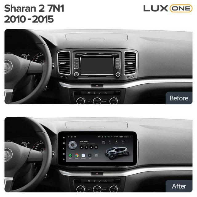 Radio samochodowe Teyes LUX ONE 6+128 Gb Volkswagen Bora, Golf 6, Passat, Scirocco, Sharan, Touran / Skoda Octavia, Fabia 2 (YJ) 2003-2016 12.3"