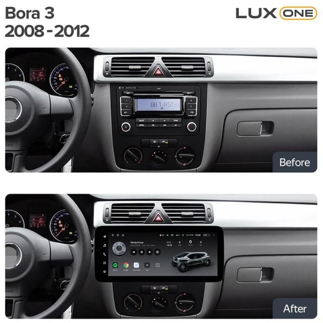 Radio samochodowe Teyes LUX ONE 6+128 Gb Volkswagen Bora, Golf 6, Passat, Scirocco, Sharan, Touran / Skoda Octavia, Fabia 2 (YJ) 2003-2016 12.3"