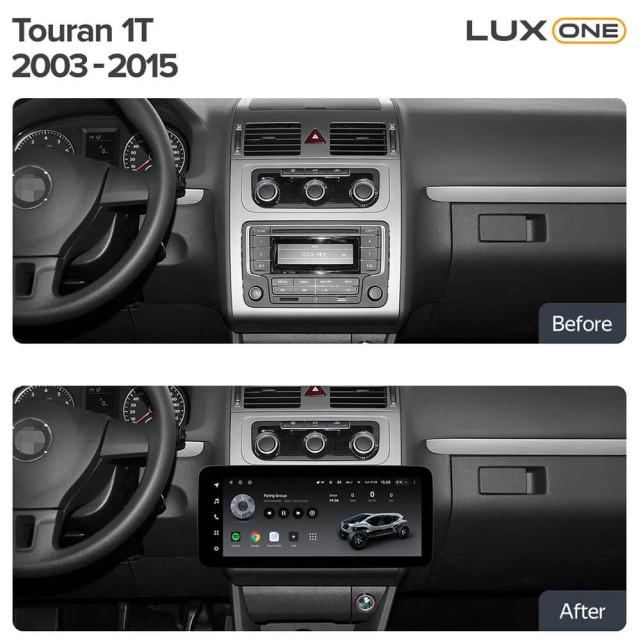 Radio samochodowe Teyes LUX ONE 6+128 Gb Volkswagen Bora, Golf 6, Passat, Scirocco, Sharan, Touran / Skoda Octavia, Fabia 2 (YJ) 2003-2016 12.3"