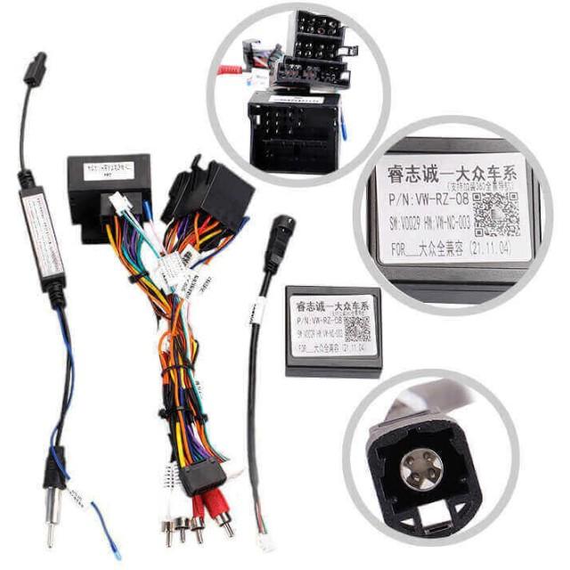 Radio samochodowe Teyes LUX ONE 6+128 Gb Volkswagen Bora, Golf 6, Passat, Scirocco, Sharan, Touran / Skoda Octavia, Fabia 2 (YJ) 2003-2016 12.3"