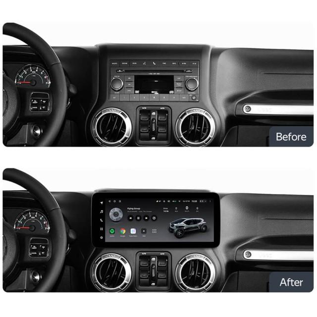 Radio samochodowe Teyes LUX ONE 4+32 Gb Jeep Wrangler 3 JK (YJ) 2010-2018 12.3"