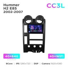 Radio samochodowe Teyes CC3L 4+64 Gb Hummer H2 E85 2002-2007 9"