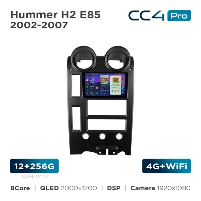 Radio samochodowe Teyes CC4 Pro 2k 12+256 Gb Hummer H2 E85 2002-2007 9"