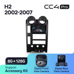 Radio samochodowe Teyes CC4 Pro 2k 8+128 Gb Hummer H2 E85 2002-2007 9"