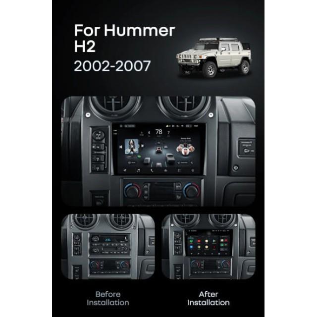 Radio samochodowe Teyes CC4 Pro 2k 8+128 Gb Hummer H2 E85 2002-2007 9"