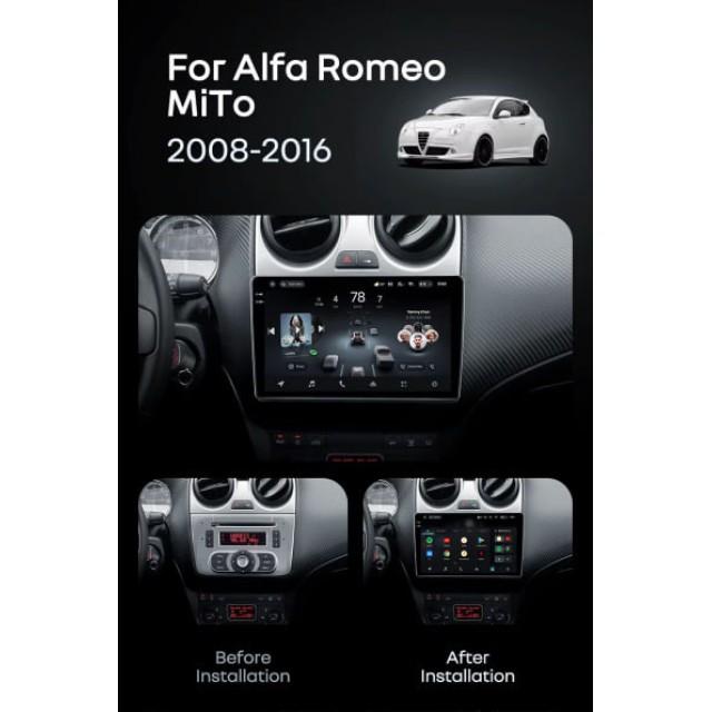 Radio samochodowe Teyes CC4 Pro 2k 8+128 Gb Alfa Romeo MiTo 955 2008-2016 9"
