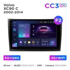 Radio samochodowe Teyes CC3 2k 6+128 Gb Volvo XC90 C 2002-2014 (F2) 10"