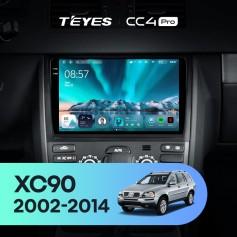Radio samochodowe Teyes CC4 Pro 2k 12+256 Gb Volvo XC90 C 2002-2014 (F2) 10"