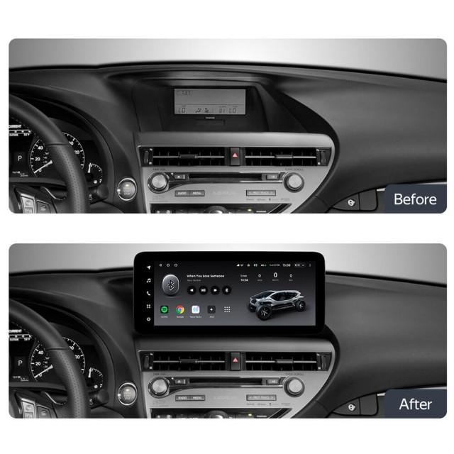 Radio samochodowe Teyes LUX ONE 4+32 Gb Lexus RX270 3 RX450h 3 AL10 2008-2015 / RX450h 4 AL20 2015-2024 (D1) 12.3"