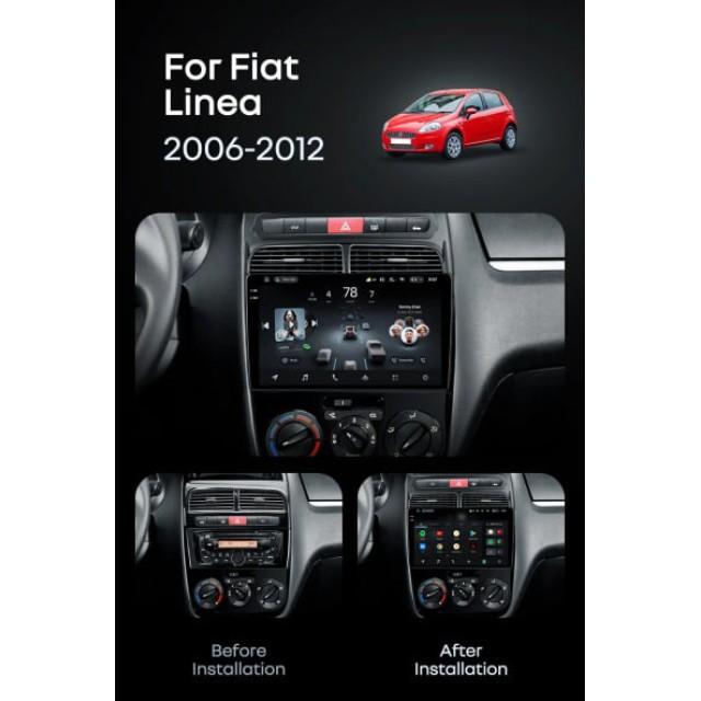 Radio samochodowe Teyes CC4 Pro 2k 8+128 Gb Fiat Linea 2006-2012 9"