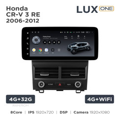 Radio samochodowe Teyes LUX ONE 4+32 Gb Honda CR-V 3 RE 2006-2012 12.3"
