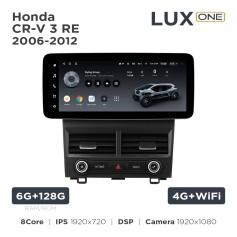 Radio samochodowe Teyes LUX ONE 6+128 Gb Honda CR-V 3 RE 2006-2012 12.3"