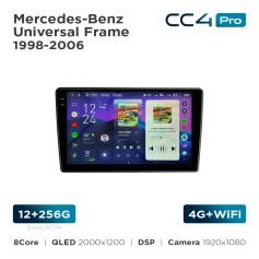 Radio samochodowe Teyes CC4 Pro 2k 12+256 Gb Mercedes-Benz Universal Frame 1998-2006 9"