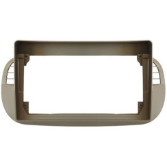 Ramka do Fiat 500 2007-2015 Beige 9"