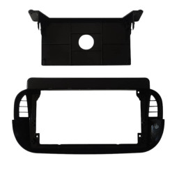 Ramka do Fiat 500 2007-2015 Black 9"