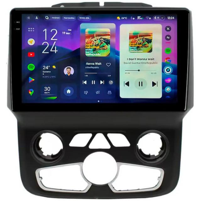 Radio samochodowe Teyes CC4 Pro 2k 12+256 Gb Dodge RAM 1500 2500 3500 4500 5500 2013-2019 AT AC Black 9"