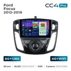 Radio samochodowe Teyes CC4 Pro 2k 8+128 Gb Ford Focus 2012-2019 9"