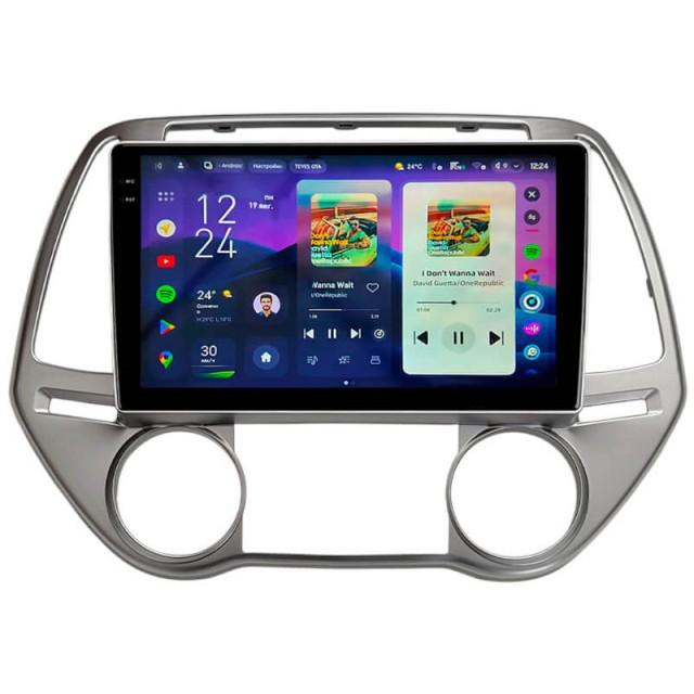 Radio samochodowe Teyes CC4 Pro 2k 8+128 Gb Hyundai i20 2012+ AT AC Sliver 9"