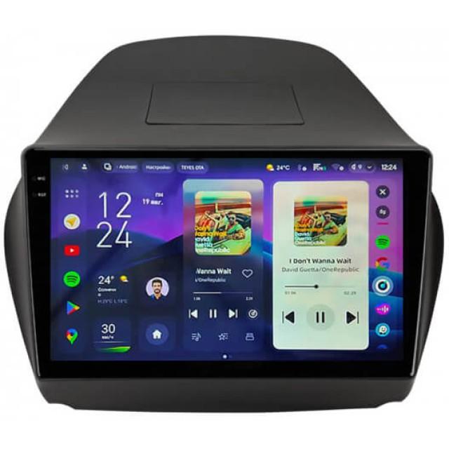 Radio samochodowe Teyes CC4 Pro 2k 12+256 Gb Hyundai IX35 / Tucson 2010-2015 Black 10"