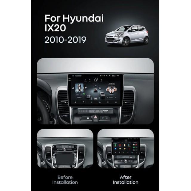 Radio samochodowe Teyes CC4 Pro 2k 8+128 Gb Hyundai IX20 2010-2019 (F2) 9"