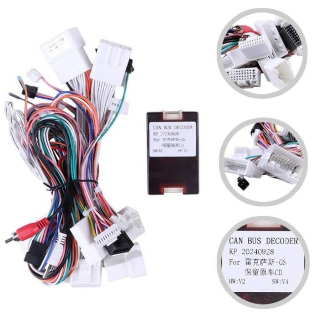 Radio samochodowe Teyes LUX ONE 6+128 Gb Lexus GS300 350 400 430 450h 460 3 S190 2004-2011 12.3"