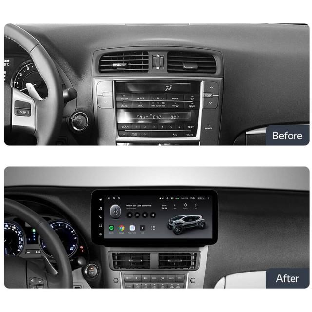 Radio samochodowe Teyes LUX ONE 6+128 Gb Lexus IS F 200D 220D 250 250C 300 350 350C 2 XE20 2005-2013 12.3"