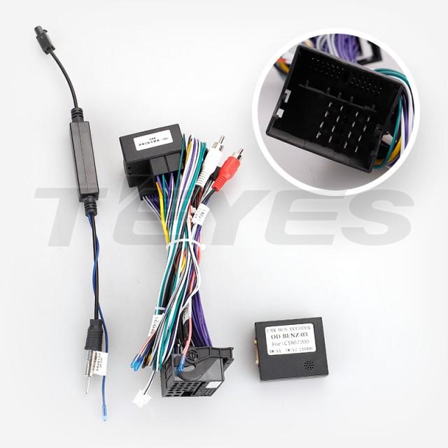 Radio samochodowe do Mercedes-Benz C-Class 3 W204 S204 2006-2011 Teyes CC3L 4+32 Gb 9"
