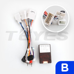 Okablowanie do Toyota Land Cruiser Prado 120 / Lexus GX470 J120 2002-2009 (F1) (B)